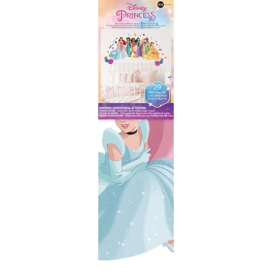 RoomMates Disney Princess Flowers & Friends Giant Peel & Stick Wall Decals